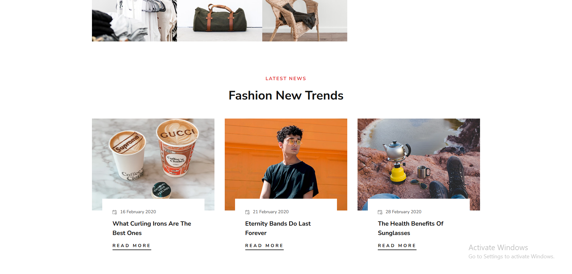 Product browsing with filters, sizing, colors, and customer reviews